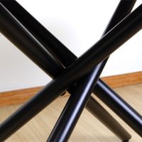 KIOSK DI-2538 Dining Table, Gloss Pandora Ceramic Top (140x80 cm)-4
